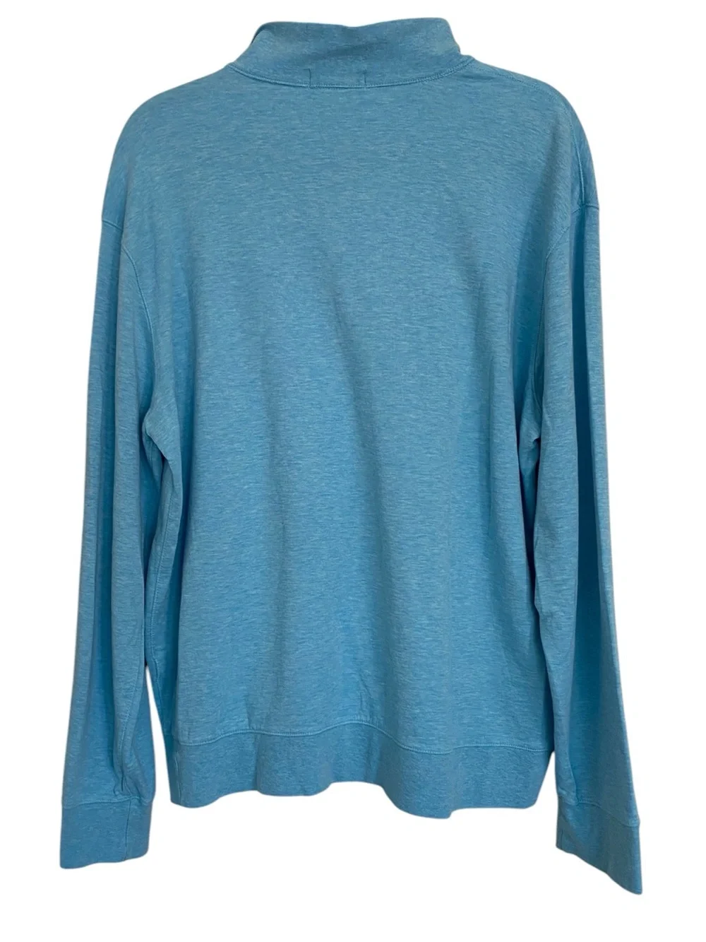 Polo Ralph Lauren Men’s XL Blue Quarter Zip Pullover Pony Logo Sweatshirt